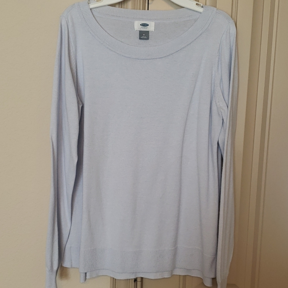 Sky blue sweater